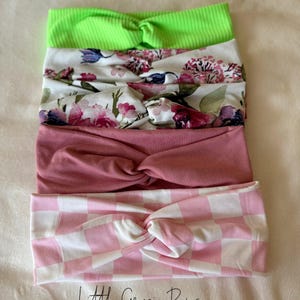 Mama & Mini matching sets, ADULT headbands, Stretch headbands, BABY headwraps, Piggies