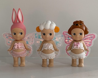 Sonny Angel | Handmade Clothing | Outfit For Sonny Angel | Skirt and Top Set with matching wings