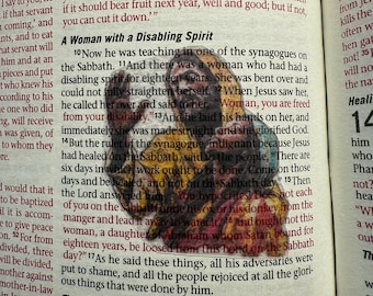 Jesus Christ - Parables and Miracles – Clear Scripture Stickers for Journaling and Study | Biblical | Christian Faith Gift Yahusha