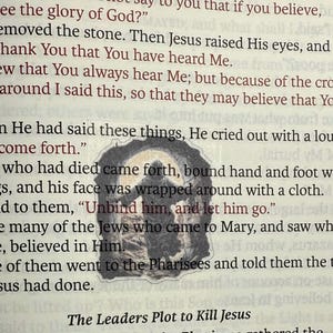 Mini Bible Stickers – Clear Scripture Stickers for Journaling and Study | New Testament | Christian Gift Faith