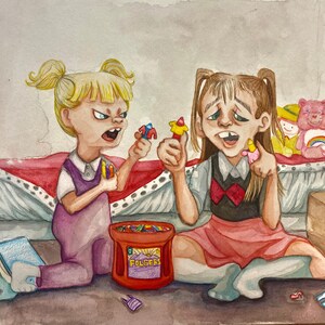 Ilustraciones de acuarela personalizadas