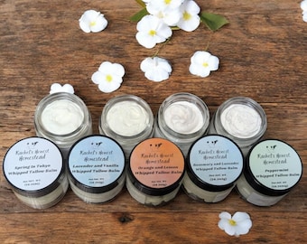 100% Handcrafted Whipped Tallow Balm