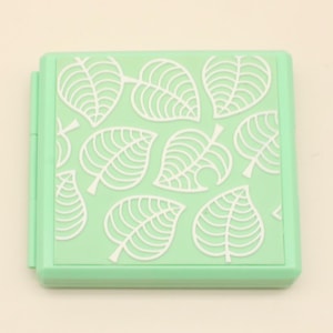 Cute Green Leaf Switch Game Card Case -  Switch Card Storage Case  - Switch Protective Case - Switch Accessories