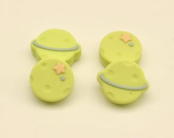 Green Planet サムグリップキャップ スイッチ / スイッチライト / スイッチ OLED用 - Joy-con シリコンカバー - ジョイスティックキャップ - スイッチアクセサリー