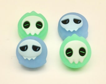 Cute Phantom Thumb Grip Caps For Switch / Switch Lite / Switch OLED - Joy-con Silicone Cover - Joystick Caps - Switch Accessories