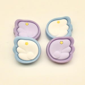 Cute Wings Thumb Grip Caps For Switch / Switch Lite / Switch OLED - Joy-con Silicone Cover - Joystick Caps - Switch Accessories