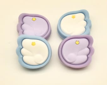 Cute Wings Thumb Grip Caps For Switch / Switch Lite / Switch OLED - Joy-con Silicone Cover - Joystick Caps - Switch 2 Accessories