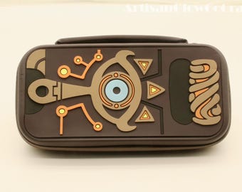 Brown Zelda Carrying Case Switch / Switch OLED Case -  Cute Switch Carrying Case  - Switch / Switch OLED Accessories