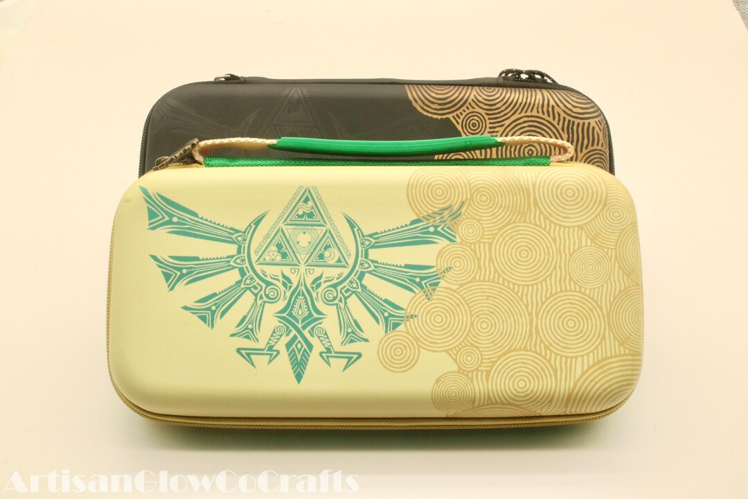 Black & Yellow Carrying Case Switch / Switch OLED Case - Cute Switch ...