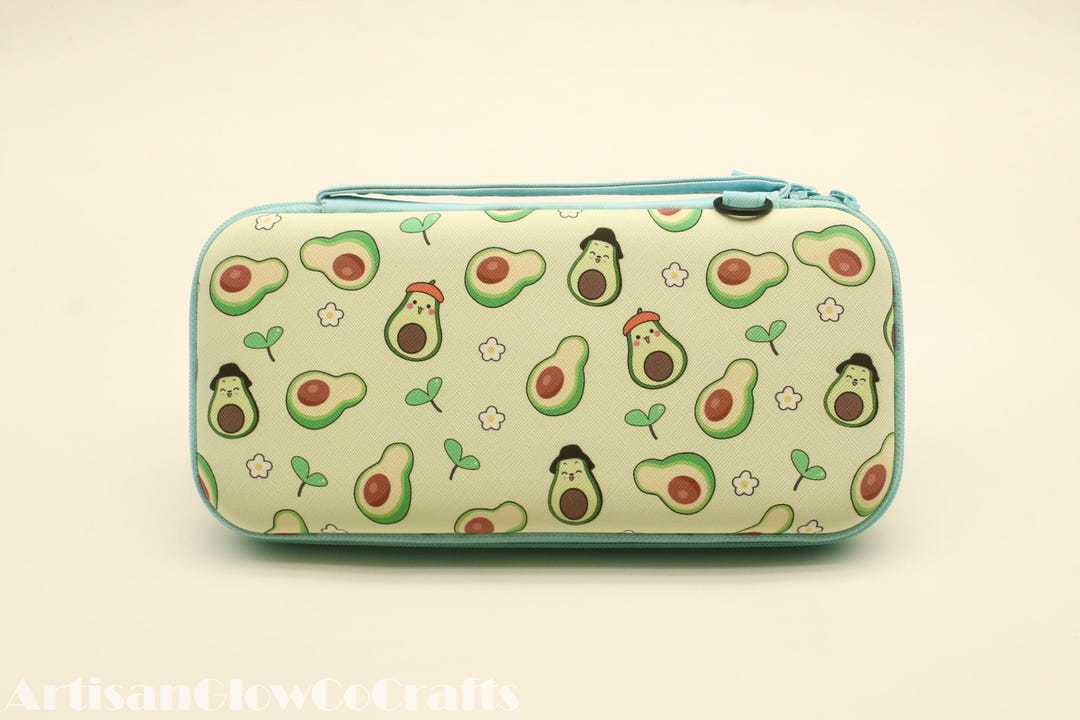 Green Avocado Carrying Case Switch / Switch Lite / Switch OLED Case ...