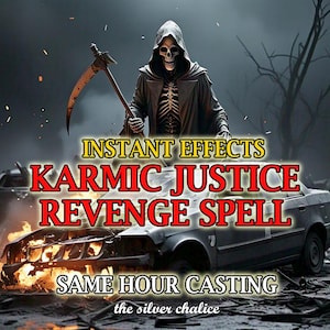 OPENING SALE | Same Day | Revenge Spell, Make Them Pay, Punishment, Karmic Justice Magic, Retribution on an Enemy, Vengeance Spell