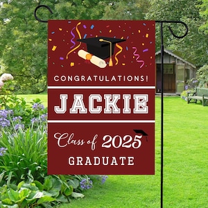 Custom College Flag,College Yard Flag,College Bound Flag,College Grad Flag,Personalized College Graduation Flag with Name,Class of 2025&2028