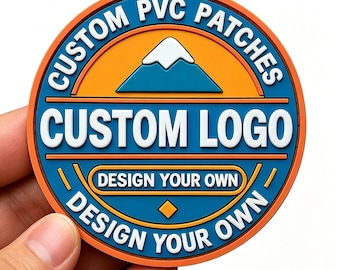 Custom PVC Rubber Patches – Personalized 2D & 3D Silicone Patches