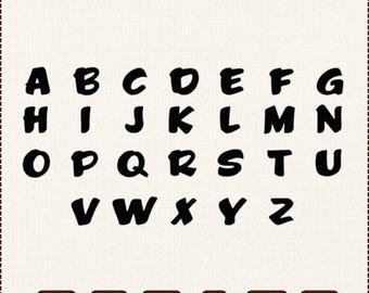 Burgess Brush Font SVG | Cricut, Silhouette, AI Files (Instant Download)