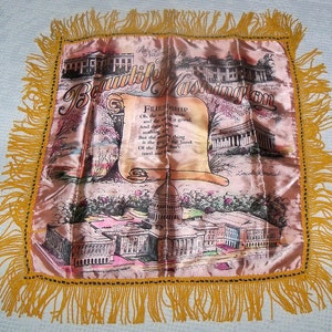 50s Souvenir Pillow - Etsy