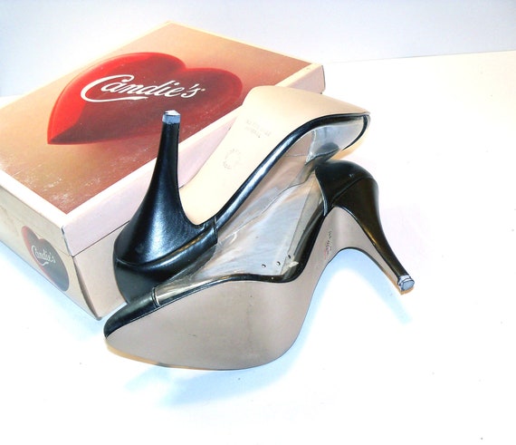 authentic Vintage Candie's 80s Cinderella Heels P… - image 4