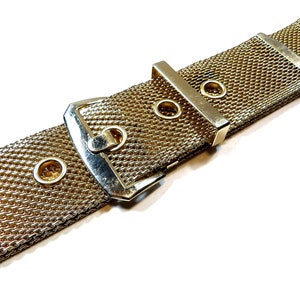 Gold Mesh Belts - Etsy Australia display picture 1