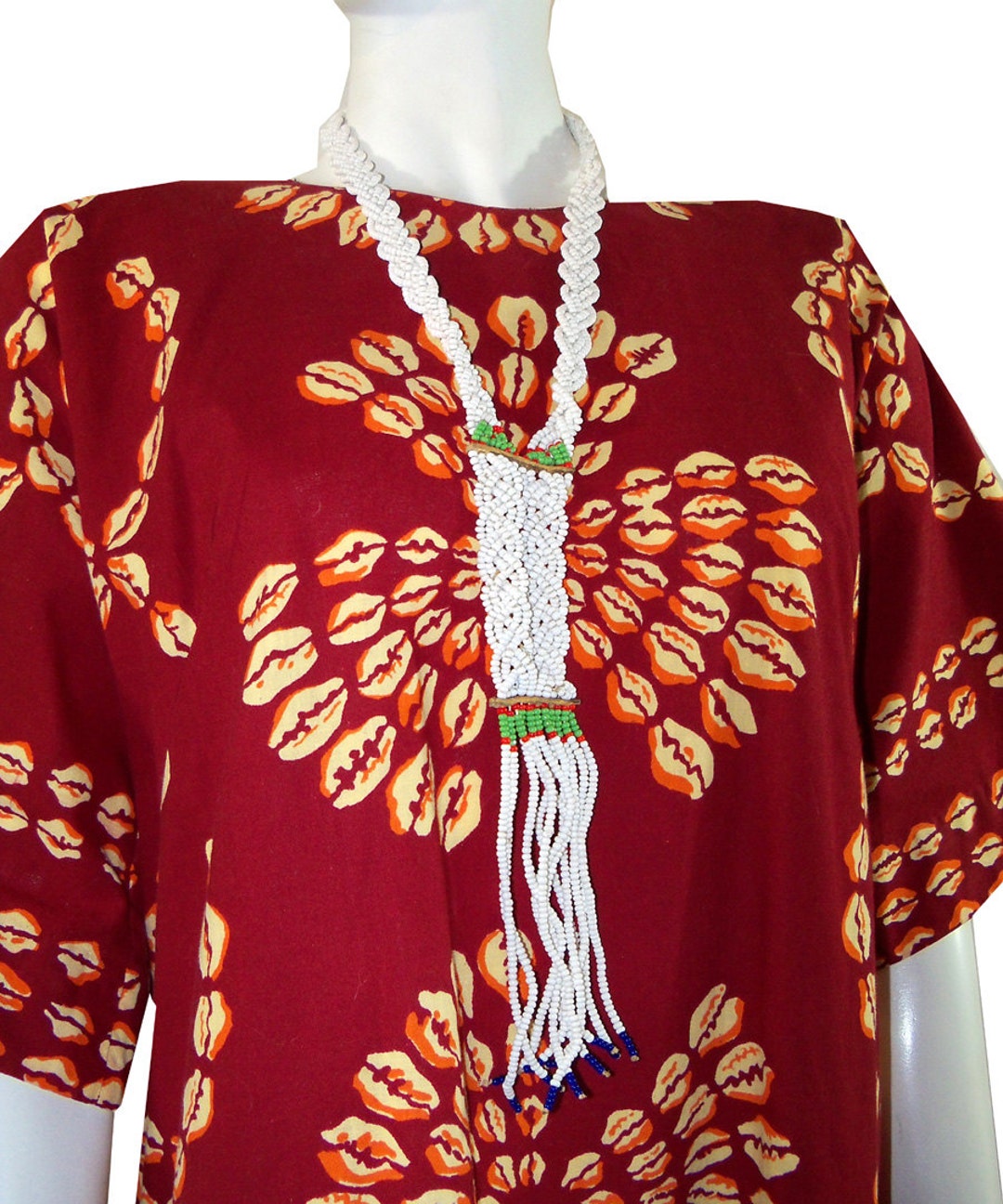 Masai Vintage African Micro Glass Beads Necklace Fantastic Quality Etsy