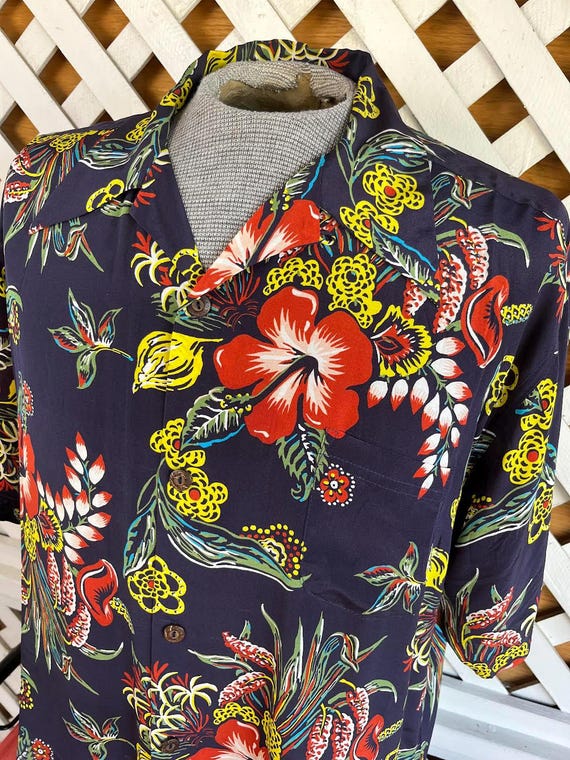 Classic Mens Hawaiian Shirt Avanti Silk