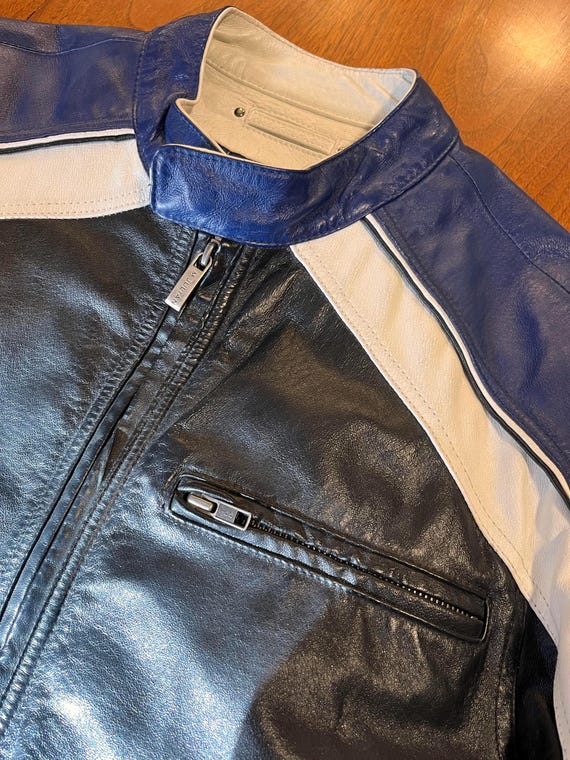 Jacket Leather Motorcycle Scooter Vintage Moto Vespa Ireland