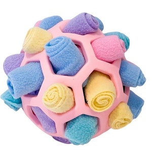 Snuffle ball, dog toy, pet toy, snuffle fun, dog enrichment toy, the snuffle ball, slow feeder