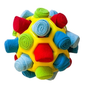 Snuffle ball, dog toy, pet toy, snuffle fun, dog enrichment toy, the snuffle ball, slow feeder
