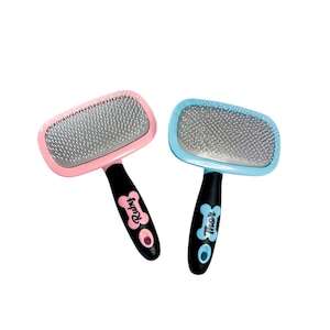 Personalised Rotating Pet Brush, Grooming Brush, Pet Comb, Pet Brush, Blue pet brush, Pink Pet Brush, Dog Brush, Cat Brush