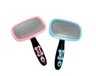 Personalized Rotating Pet Brush: Dog & Cat Grooming Comb
