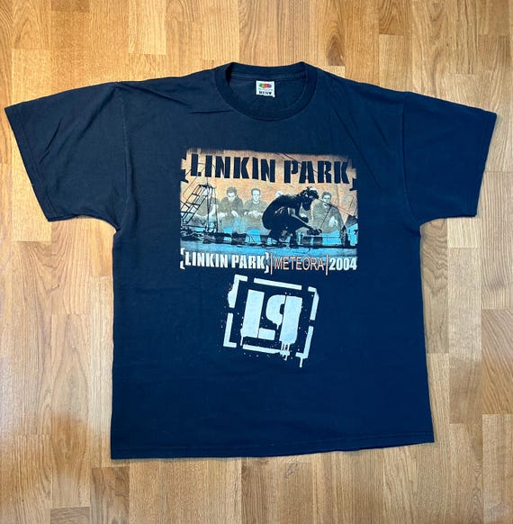 LINKIN PARK METEORA 2004ツアーTシャツ　ヴィンテージ RARE Linkin Park Meteora Tour 2004 Shirt - L - Etsy