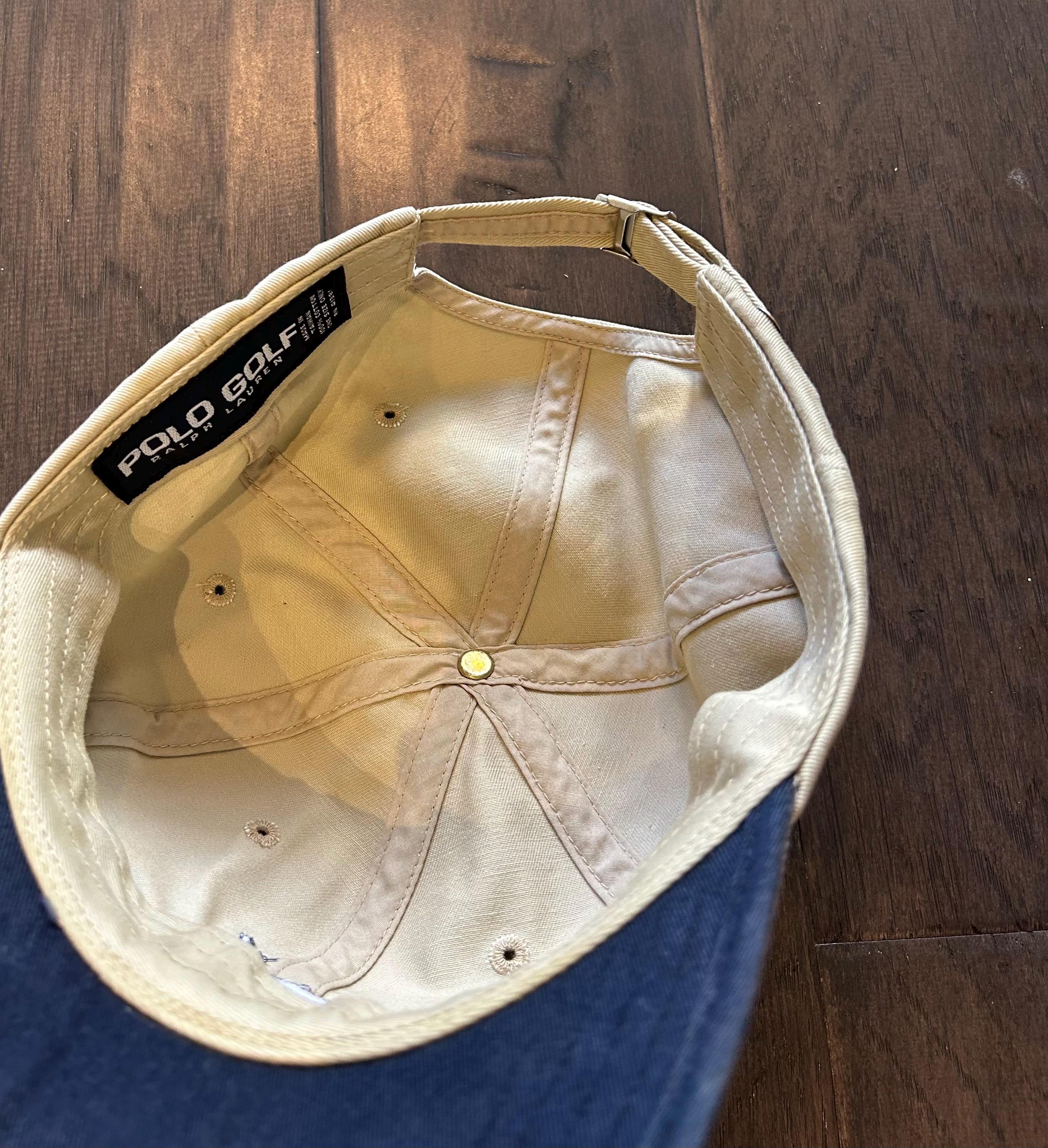 Rare Vintage 1990s Ralph Lauren Polo Golf Beige Golfing Hat - Etsy
