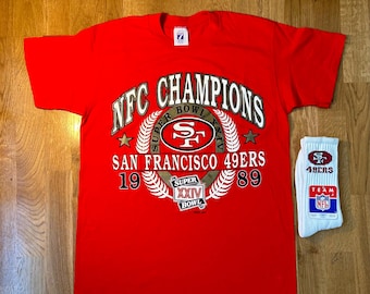 1988 Large Superbowl 23 Shirt,80s San Francisco 49ers Shirt,49ers