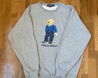 Vintage 90's Polo Ralph Lauren Harrington Jacket Zipper