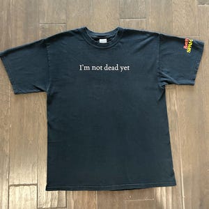 Monty Python Samalot vintage de l'an 2000 / chemise streetwear Sik World Je ne suis pas mort - L