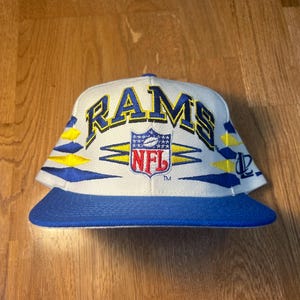 Vintage 1990s NOS LA Rams NFL Diamond Cut Hat