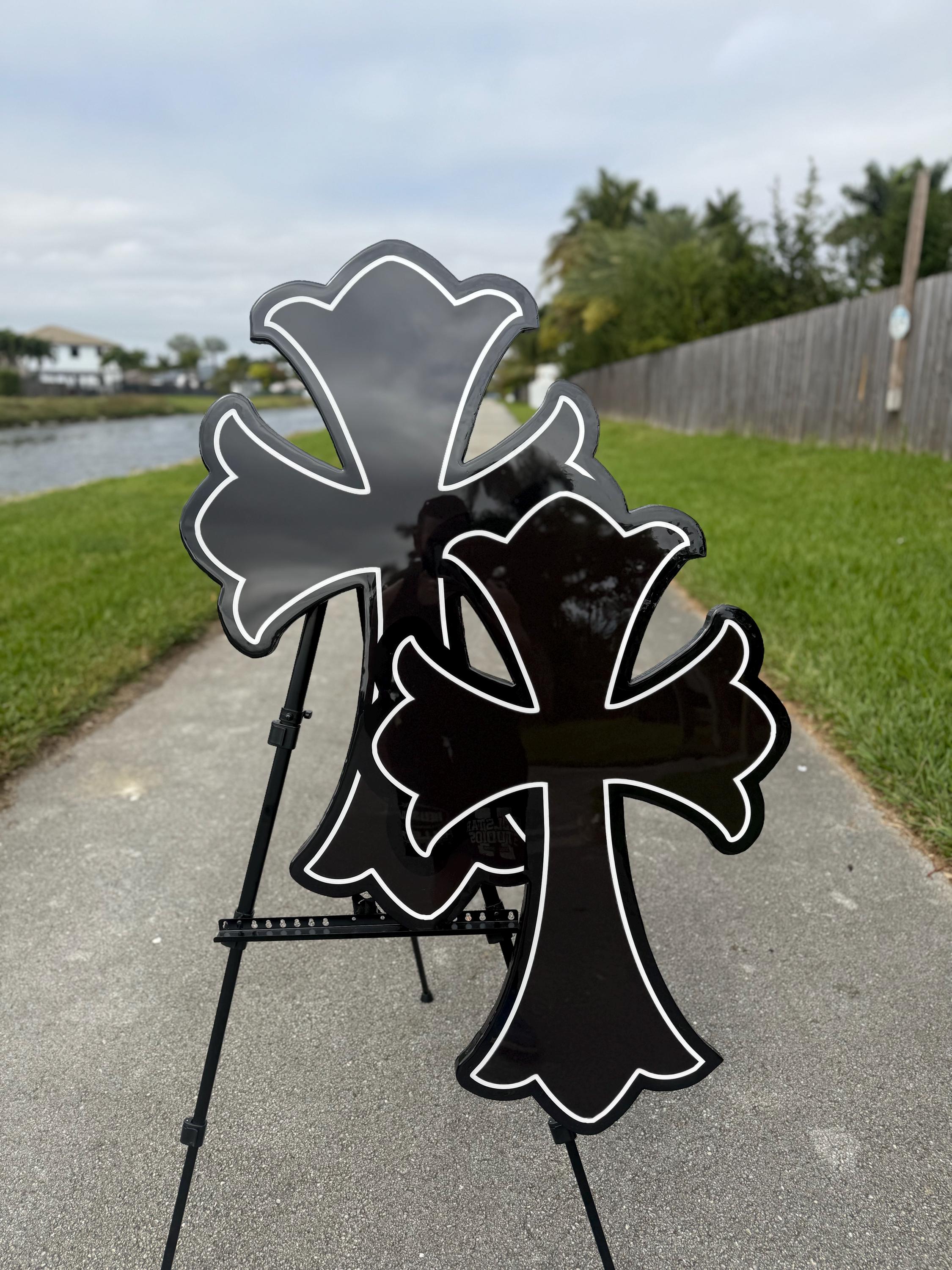 Luxury Double Cross Epoxy Wall Art – Inspired Design Wood Art - Etsy