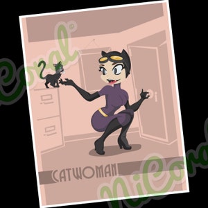 Catwoman Print [8.5x11]