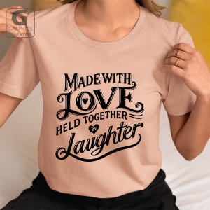 Familientreffen SVG PNG Made with Love Digitaler Laserdruck Lachen Zitat Clipart Druckbare PDF-Druck Download Cricut Silhouette Sublimation