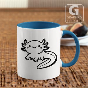 Axolotl SVG, Digital Laser Print PNG, Cute Axolotl Clipart, Axolotl Printable Vector File, Axolotl PDF Print Download Cricut Sublimation Dxf