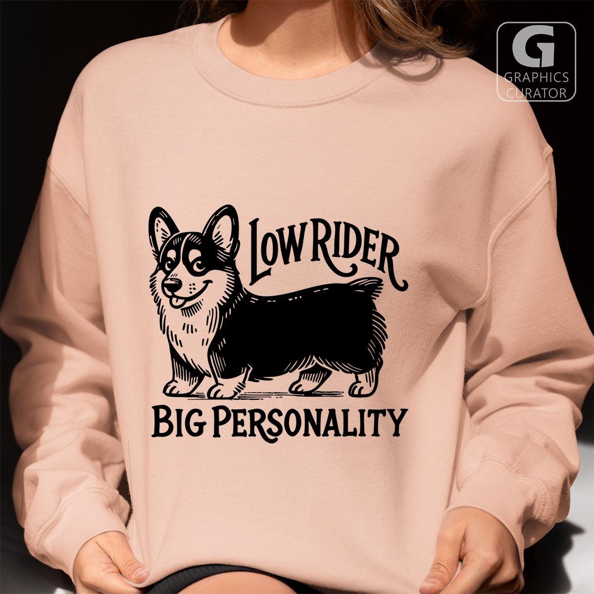 Corgi Rider Corgi Low Rider SVG, Adorable Corgi Print PNG, Digital Download Cricut ...
