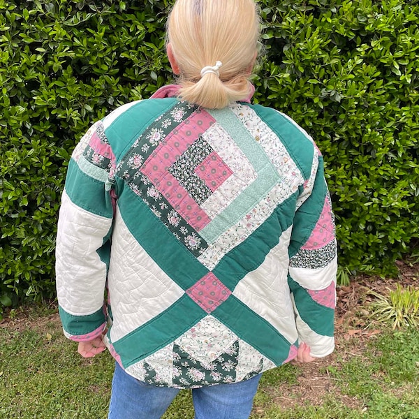 Patchwork Quilt Jacket - Etsy