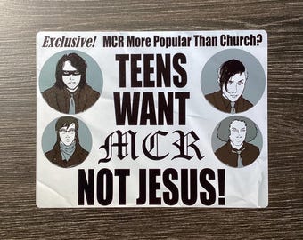 Les adolescents veulent le MCR, pas Jésus ! Imprimer