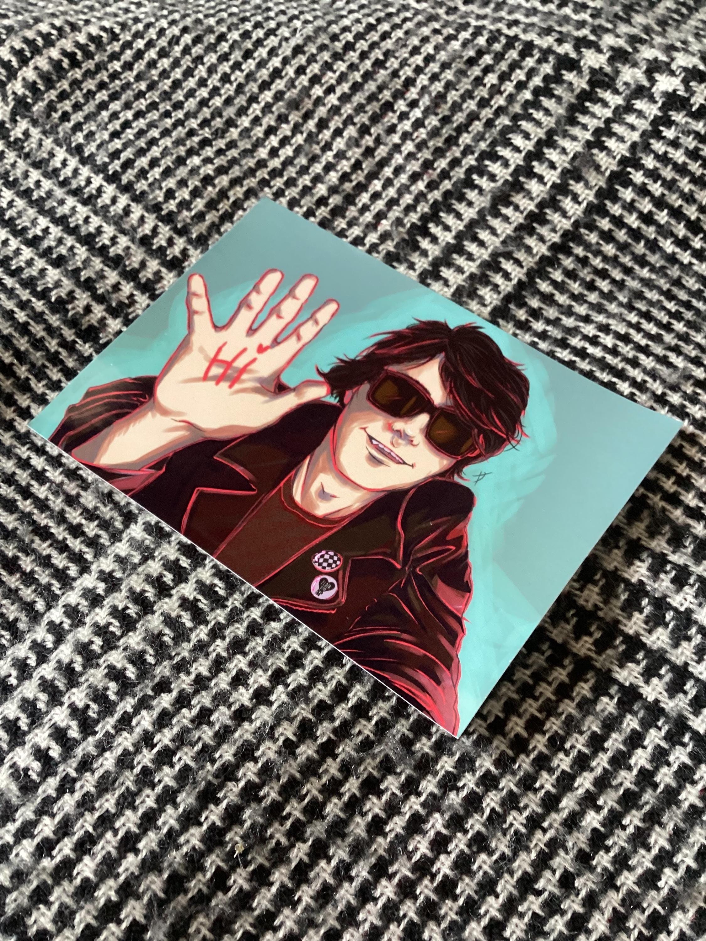 Smiling Gerard Way Sticker - Etsy