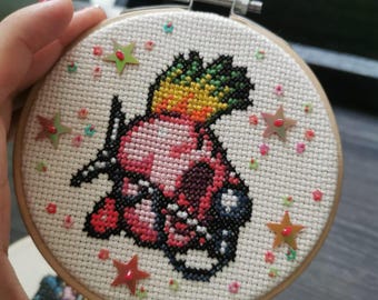 Broderie au point de croix Kirby Mike