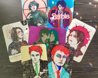 Mes impressions Chemical Romance aux formats A6 et A4