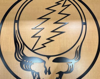 Grateful Dead Steal Your Face X-Large Metal Sign
