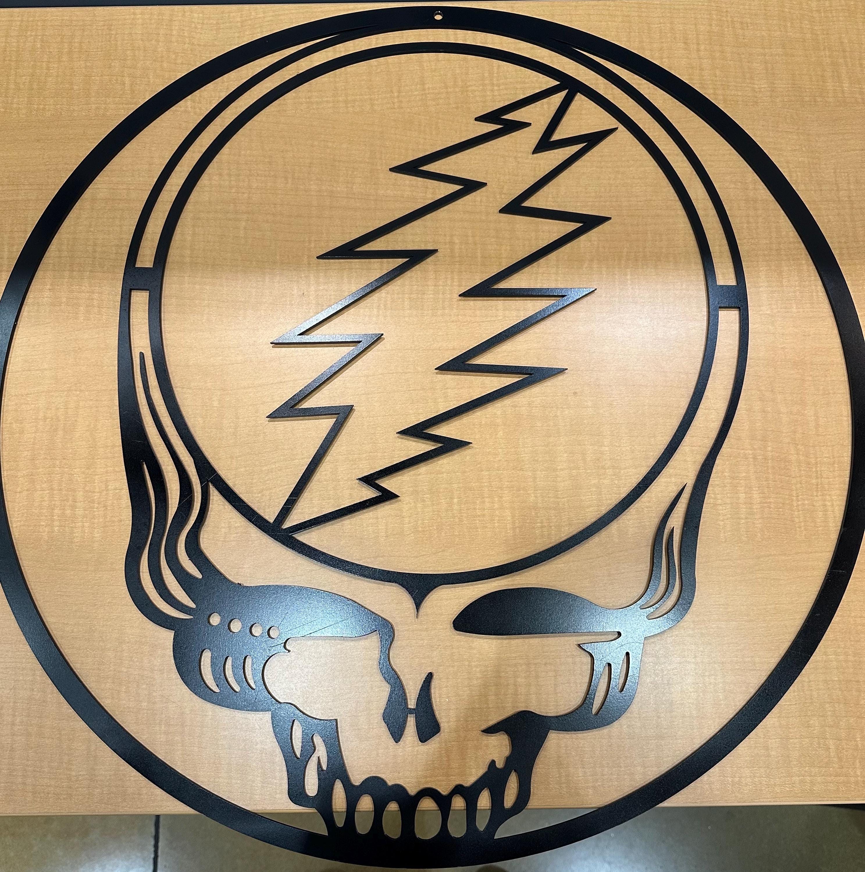 Grateful Dead Steal Your Face X-large Metal Sign - Etsy