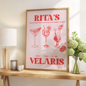 Rita's Bar Velaris Print, ACOTAR Fan Art (Digital Download) image 3