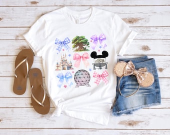 Disney World PNG, Epcot Park, Animal Kingdom Design, Disney Digital File, Coquette Bows, Magic Kingdom Design, Disney World Digital Files
