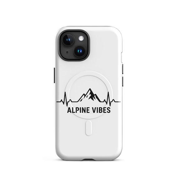 iPhone® Hardcase with MagSafe® – Alpine Vibes Design | Shockproof & Scratch-Resistant