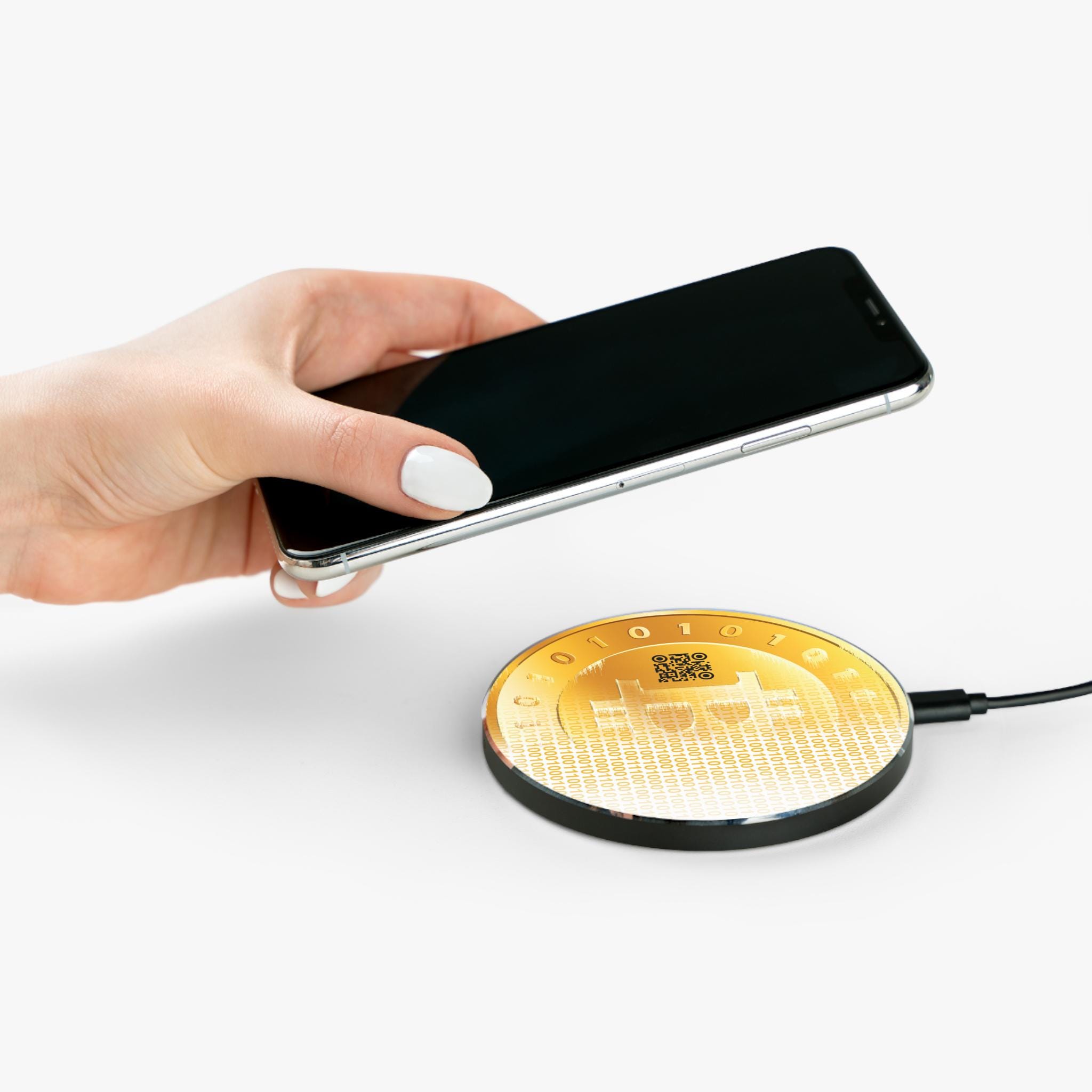 Bitcoin Wireless Fast Charger: Crypto Gift for Tech Enthusiasts,custom QR  Code - Etsy